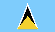 St. Lucia flag